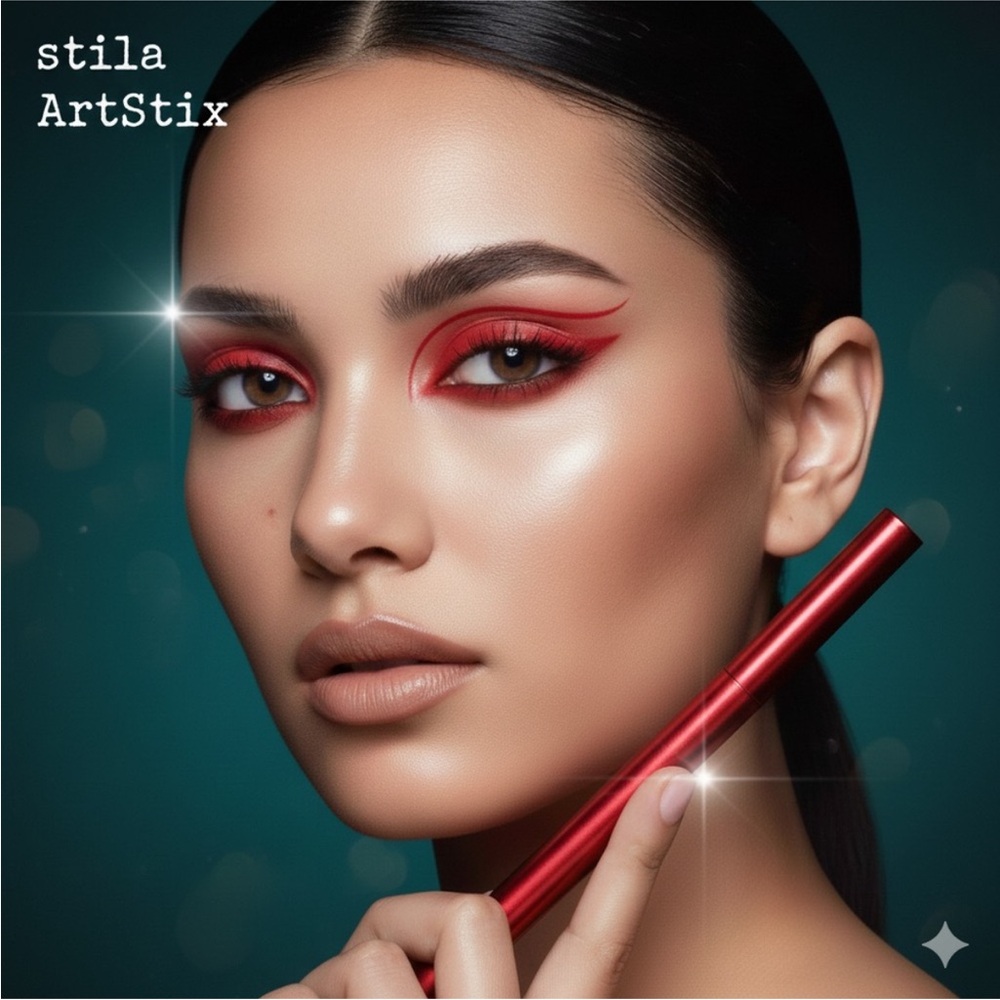 Stila Stay All Day ArtiStix Graphic Liner in Salsa NIB